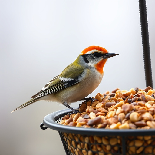 Free UK delivery banner on bird food