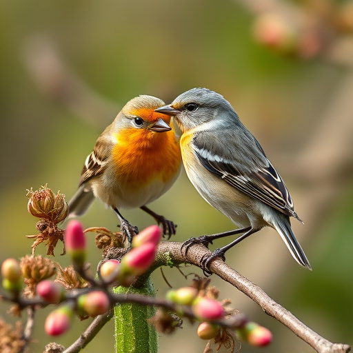 Fresh mealworms on garden bird feeder