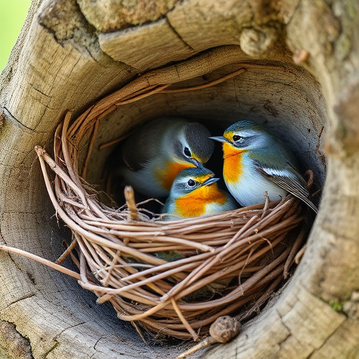 Garden bird box no longer in use