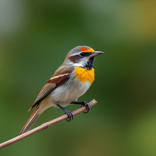 Garden birds feeding on seed mix
