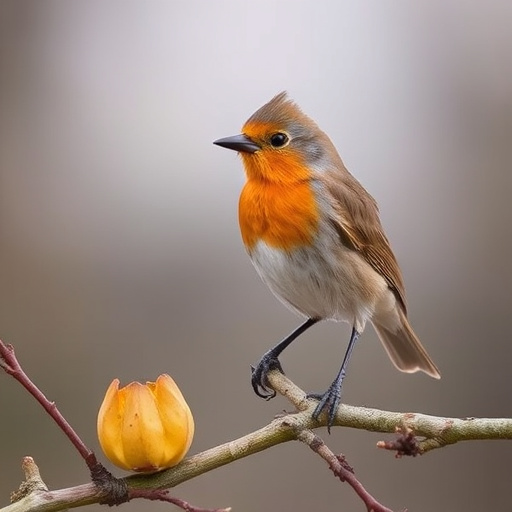 Garden birds feeding on sunflower seeds