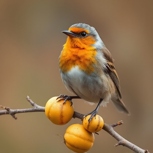 Garden birds feeding on sunflower seeds