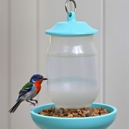 Garden feeder with no-waste seed design