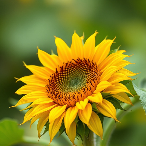 Garden feeding station filled with sunflower hearts