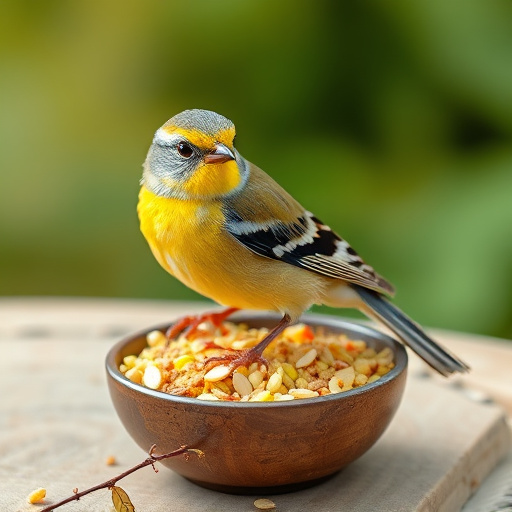 Healthy seed mix without wheat content