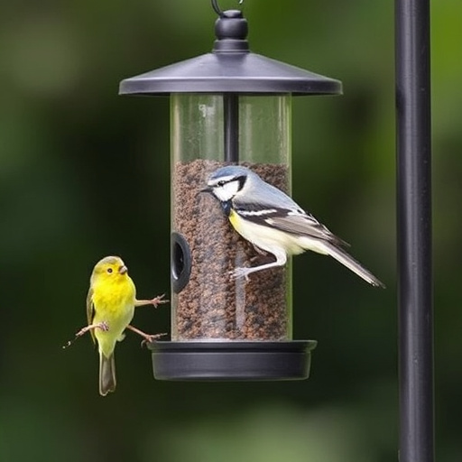 Heavy-duty feeder with locking mechanism