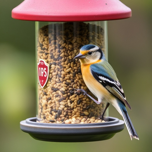 High-quality mixed seeds spilling from bag
