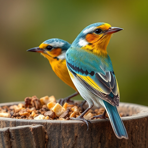 Home delivery of mixed bird feed