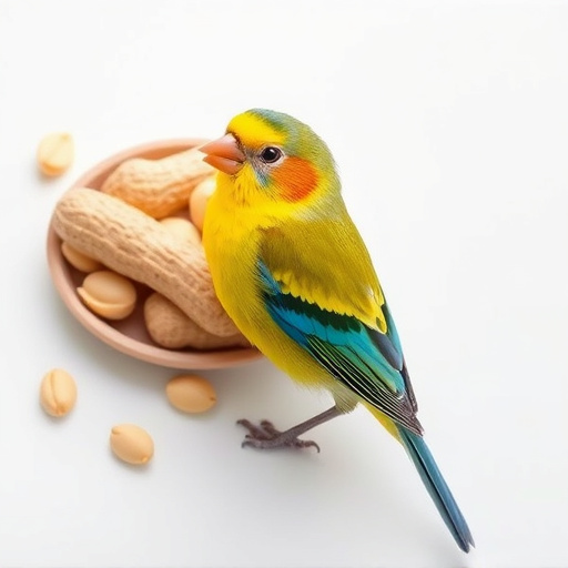 Large sack of peanuts with price tag