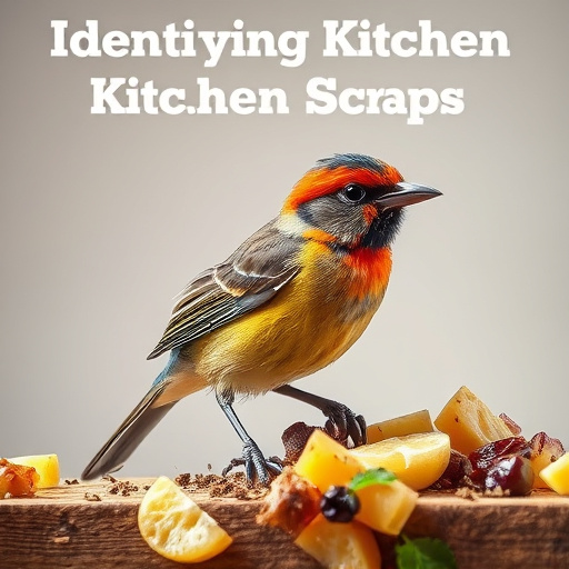 Leftover oats placed near bird perch