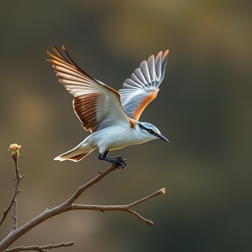 Magpie strutting across grassy lawn