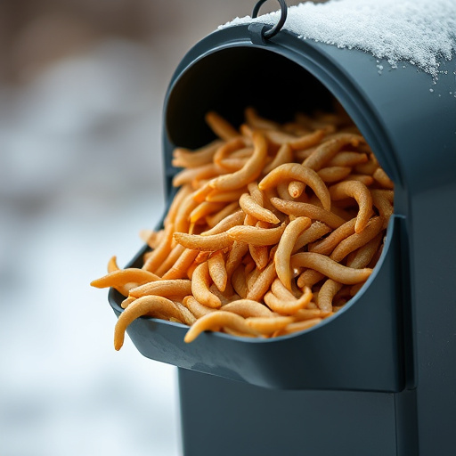 Save Money &amp; Time: Top-Rated Feeder for Efficient Dried Mealworm Winter Care