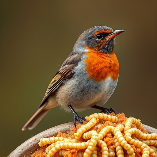 Mealworms &amp; Suet: Feed Robins Naturally &amp; Healthily