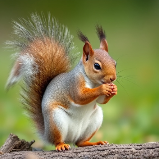 Metal squirrel-proof bird feeder hanging outdoors
