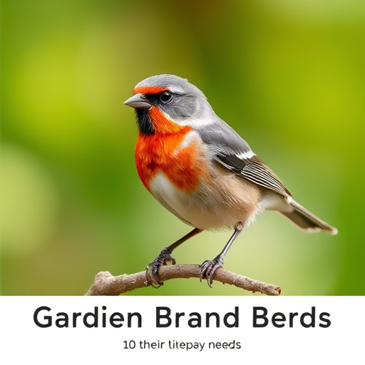 Mixed bird feed with added mealworms