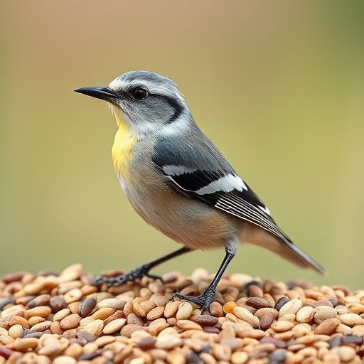 Mixed bird seed blend without wheat