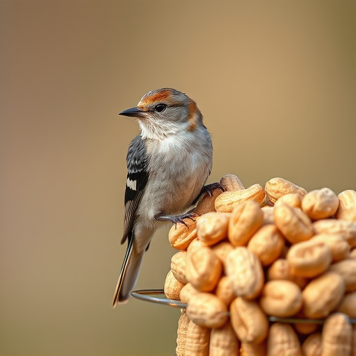 Attract Wild Birds with Cheap, High-Energy Peanuts