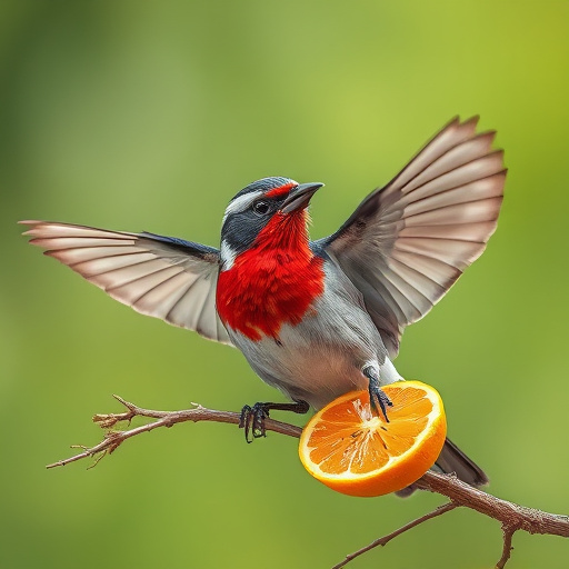 Mixed seeds spilled on garden feeder