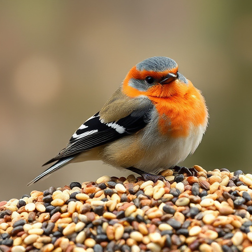 Mixed wild bird seed in UK packaging