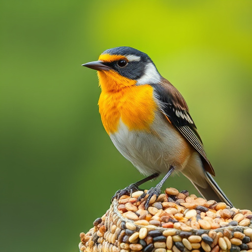 Mobile phone browsing bird seed deals