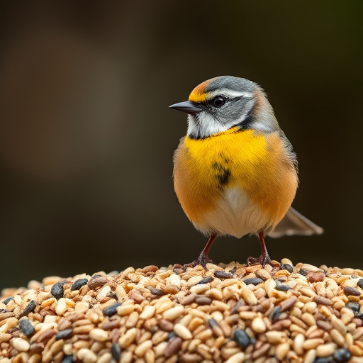 Mobile phone browsing bird seed deals