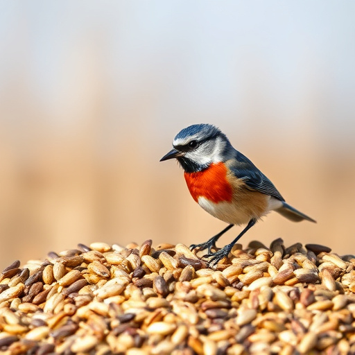 Mobile phone browsing bird seed deals