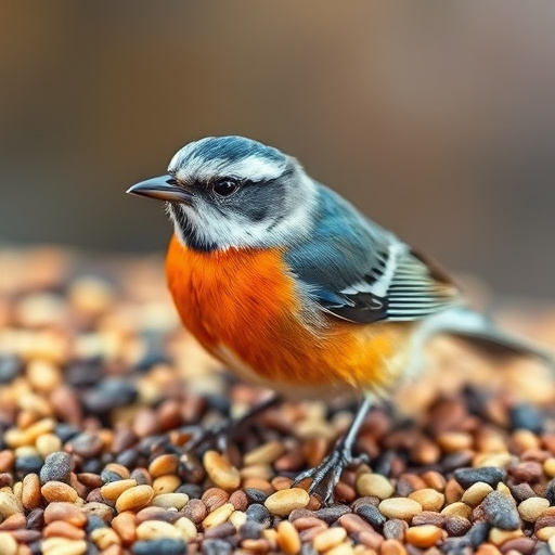 Mobile phone browsing bird seed deals