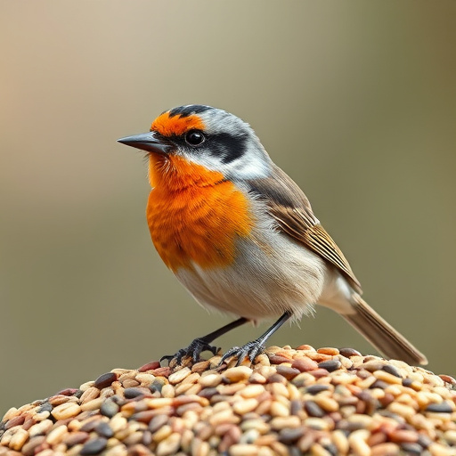 Mobile phone browsing bird seed deals