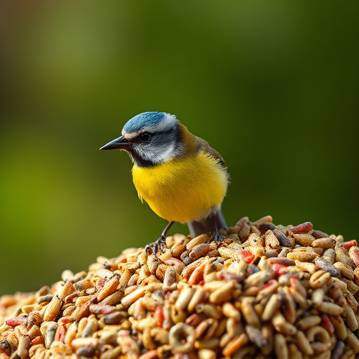 Mobile phone browsing bird seed deals