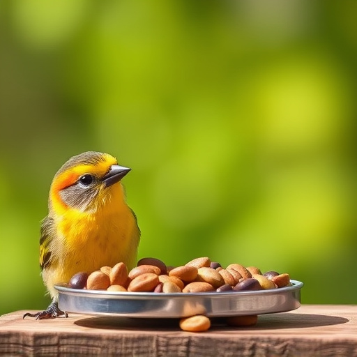 Monthly bird food subscription package