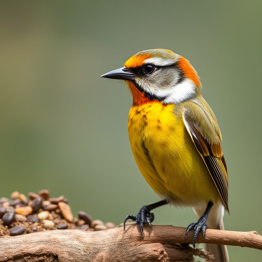 Monthly bird food subscription package