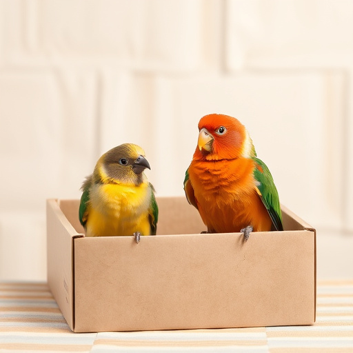 Monthly bird food subscription package