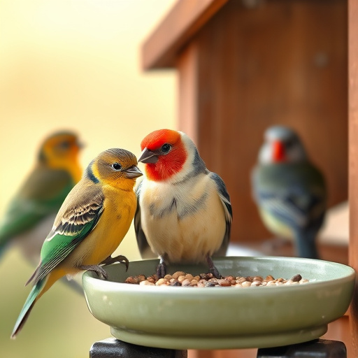 Monthly bird food subscription package