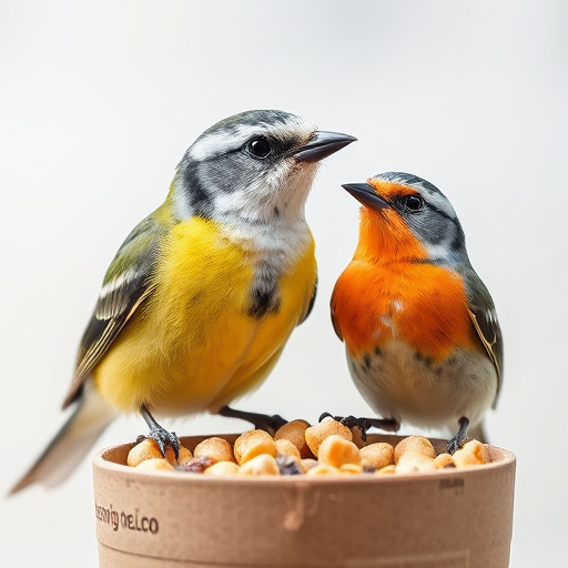 Monthly bird food subscription package