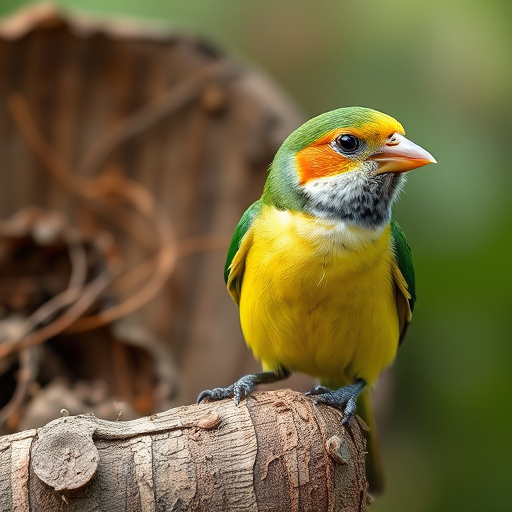 Natural bird food excluding wheat grains