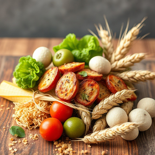 Natural bird food excluding wheat grains