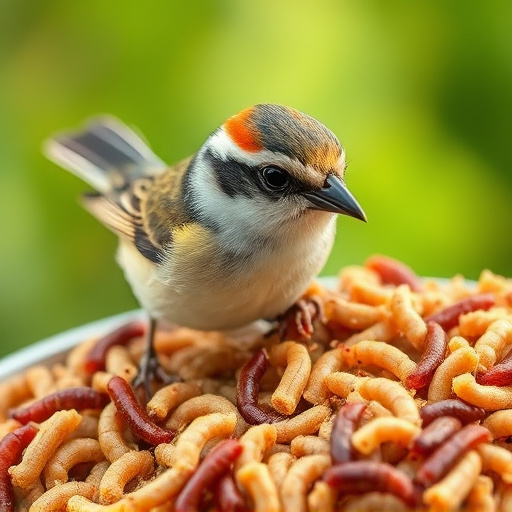 Natural suet blocks with crunchy mealworms