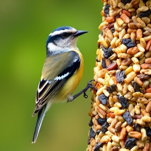 Natural suet blocks with crunchy mealworms