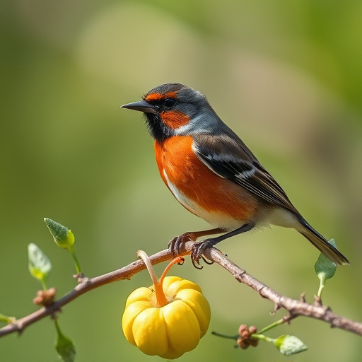 Nesting birds fed soft insects