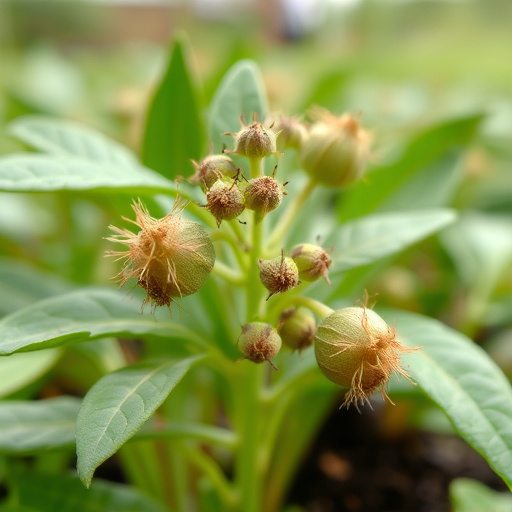 No-germ seeds in transparent bag