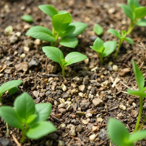 No-germ seeds in transparent bag