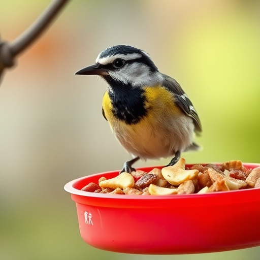 Online order confirmation for bird feed