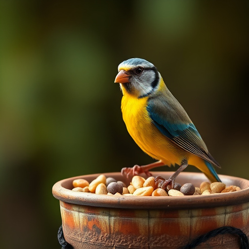 Online order confirmation for bird feed
