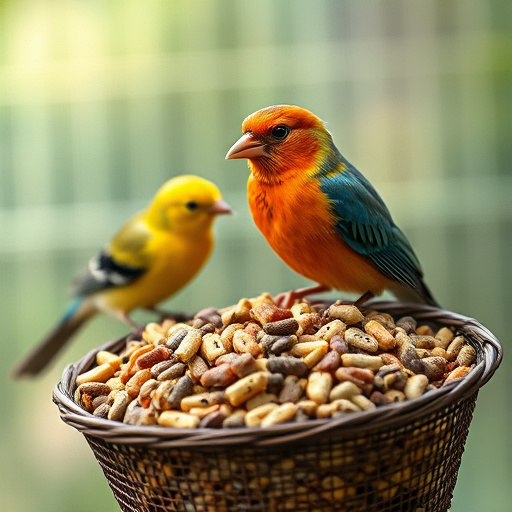 Online order confirmation for bird feed