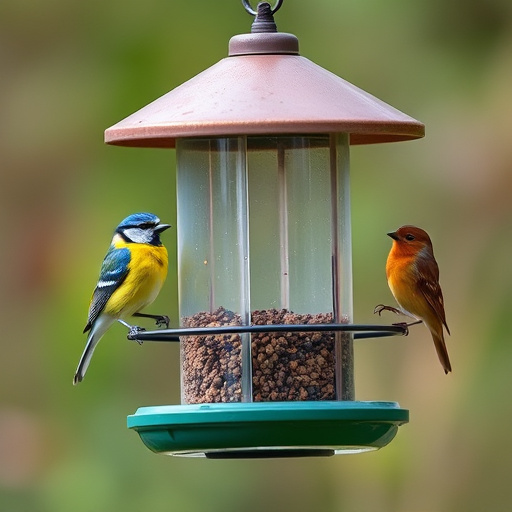Online shop with garden bird supplies
