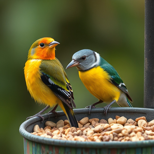 Online store page showing bird seed options