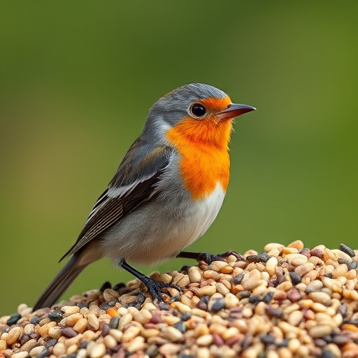 Online store page showing bird seed options