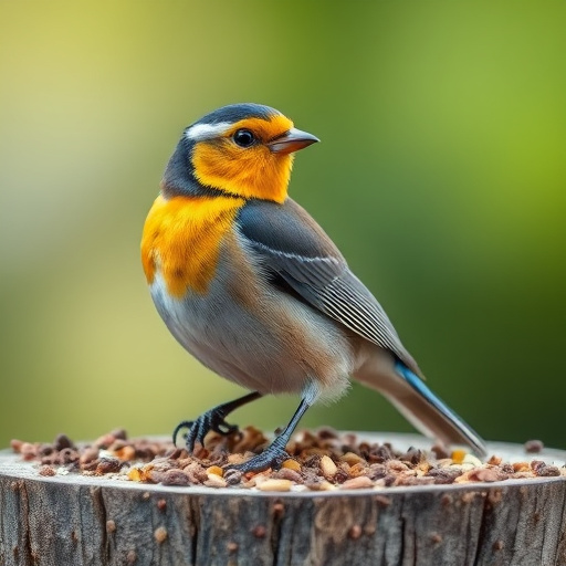 Online store page showing bird seed options