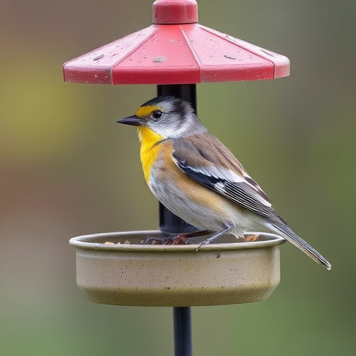 Open bag filled with bird seed mix