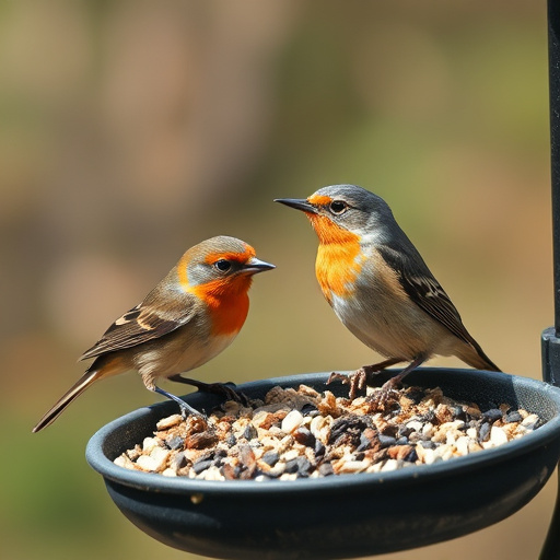 Open metal tray with sunflower seeds